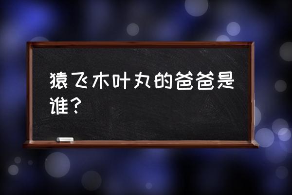 猿飞木叶丸的爸爸是谁 猿飞木叶丸的爸爸是谁？